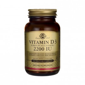 Solgar Vitamin D-3 2200 100 Veg. Caps