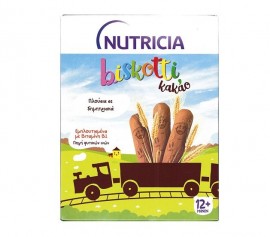 Almiron Nutricia Biskotti 12m + Children's Biscuits with Cocoa Flavor 180gr
