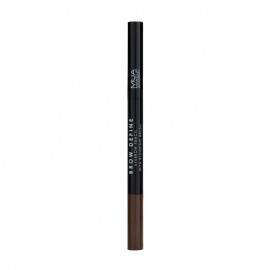 MUA Brow Define Eyebrow Pencil with Blending Brush Dark Brown