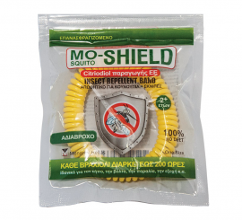 Mo-Shield Αντικουνουπικό Βραχιόλι Κίτρινο 1τμχ