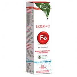 Power Health Iron + Vitamin C 20 Effervescent Tablets