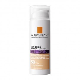 La Roche Posay Anthelios Pigment Correct Photocorrection Daily Tined Cream SPF50+ Αντηλιακή Κρέμα Προσώπου με Χρώμα 50ml