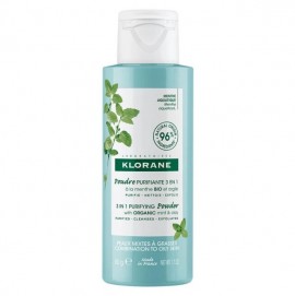 Klorane 3 in 1 Purifying Powder with organic mint & clay 50gr