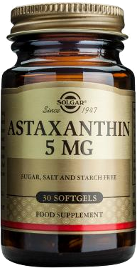 Solgar Astaxanthin 5mg 30 Soft Gels
