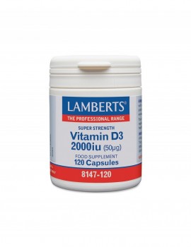 Lamberts Vitamin D3 2000iu (50μg) 120caps
