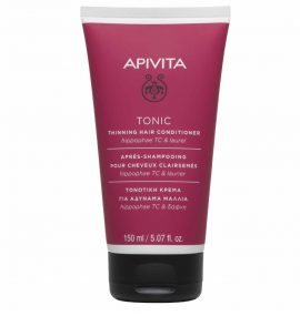 Apivita Tonic Conditioner Τονωτική Κρέμα για Αδύναμα Μαλλιά με Ιπποφαές & Δάφνη 150ml