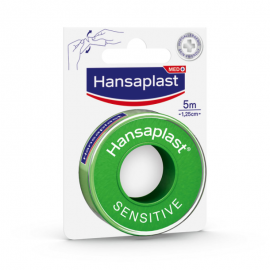 Hansaplast Αυτοκόλλητη Επιδεσμική Ταινία Sensitive 1,25cm x 5m