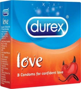 Durex Προφυλακτικά Ευκολοφόρετα Love 3 τμχ