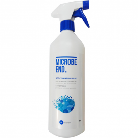 Microbe End Spray Απολυμαντικό Σπρέϊ με Μικροβιοκτόνο Δράση 1000ml