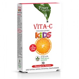 Power Health Vitamin C Kids 30 μασώμενα δισκία