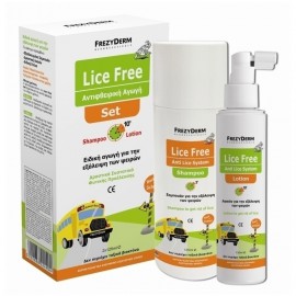 Frezyderm Lice Free Set (Shampoo + Lotion 2x125ml)