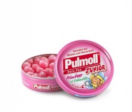 Pulmoll Junior Καραμέλες για παιδιά με Βατόμουρο, Εχινάκια & Βιταμίνη C 45gr