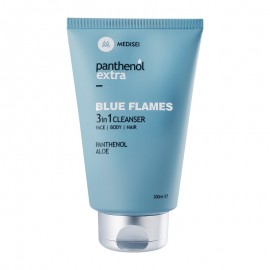 Panthenol Extra Blue Flames 3 in 1 Cleanser 200ml
