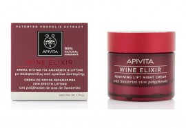 Apivita Wine Elixir Renewing Lift Night Cream Κρέμα Νύχτας για Ανανέωση & Lifting 50ml