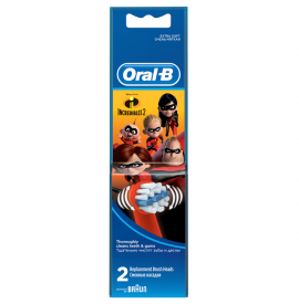 Oral-B Kids Ανταλλακτικές Κεφαλές Disney Incredibles2 2 τμχ