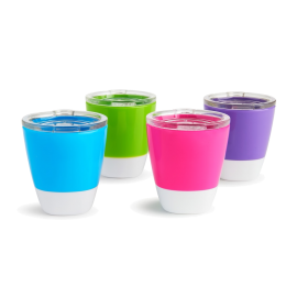 Munchkin Splash Cups Χρώμα 18m+ Ροζ-Μωβ, 2τμχ