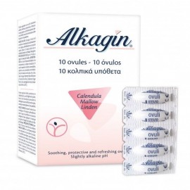 Epsilon Health Alkagin 10 ovules, 10 κολπικά υπόθετα