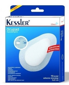 Kessler Ocupad Υποαλλεργικά Οφθαλμικά Αυτοκόλλητα Επιθέματα 7x9cm 10τμχ