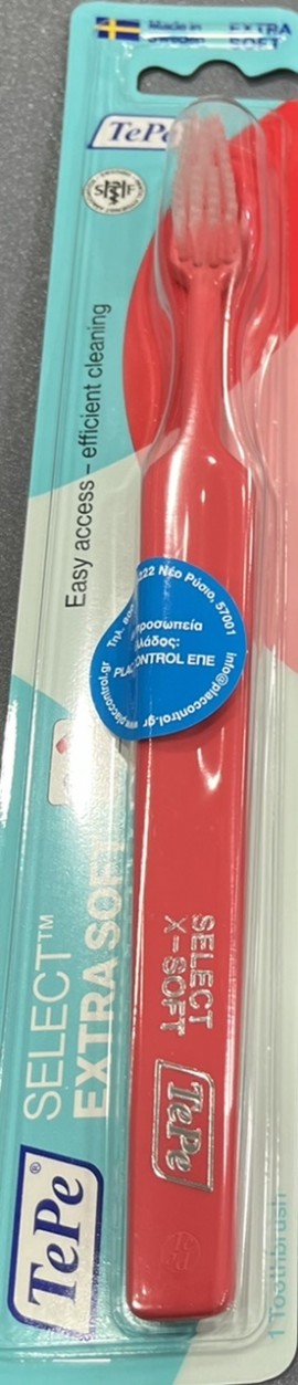 TePe Select Extra Soft Οδοντόβουρτσα Χρώμα Κοραλί, 1 τεμάχιο