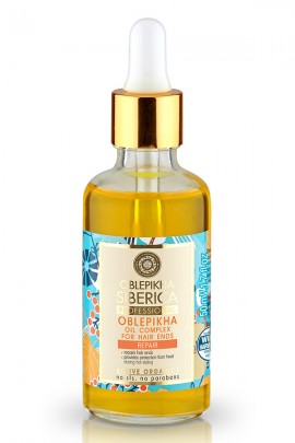Natura Siberica Oblepikha oil complex for hair ends, Oil for the ends of the hair, 50ml.