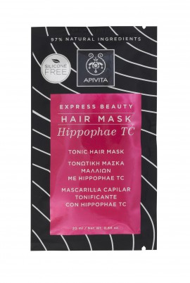 Apivita Express Beauty Τονωτική Κρέμα για Αδύναμα Μαλλιά με Ιπποφαές- Hippophae TC 20ml