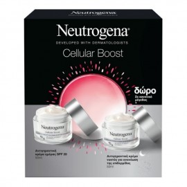Neutrogena Promo Cellular Boost Αντιγηραντική Κρέμα Ημέρας SPF20 50ml & Cellular Boost Αντιγηραντική Κρέμα Νυκτός 50ml