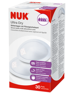NUK Επιθέματα Στήθους Ultra Dry 30τμχ