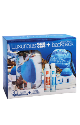 Intermed Luxurious Suncare Santorini + Backpack