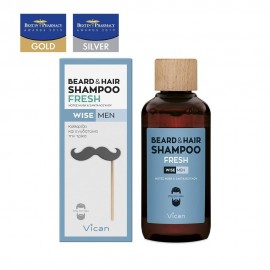 Vican Wise Men - Beard & Hair Shampoo Fresh 200ml