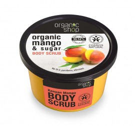 Natura Siberica Organic Shop Body scrub Kenyan Mango , Scrub σώματος , Μανγκο Κένυας , 250ml.