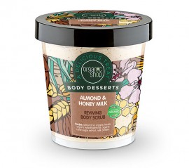 Natura Siberica Body Desserts Reviving Body Scrub Almond & Honey Milk 450 ml
