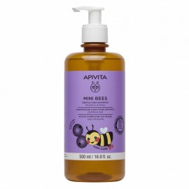 Apivita Mini Bees Gentle Shampoo with blueberry & honey 500ml