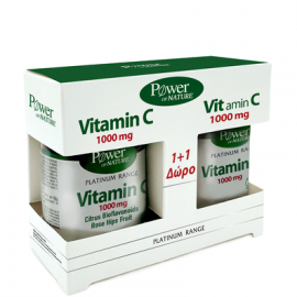 Power Health Set Platinum Range Vitamin C 1000mg 30tabs + Δώρο Platinum Range Vitamin C 1000mg 20tabs