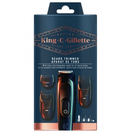 Gillette King C Beard Trimmer 1 Μηχανή + 3 Χτενάκια