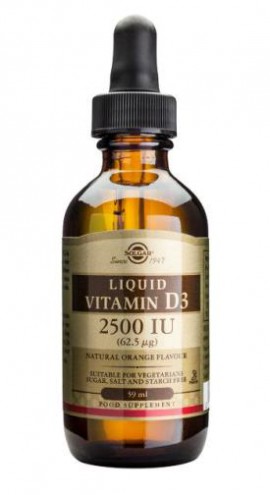 Solgar Vitamin D-3 2500 IU Liquid 59ml