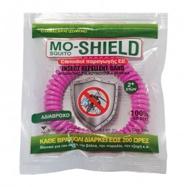 Mo-Shield Αντικουνουπικό Βραχιόλι Ροζ 1τμχ