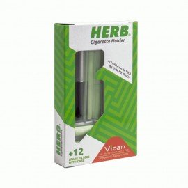 Vican Herb Cigarette Holder + 12 ανταλλακτικά φίλτρα με θήκη