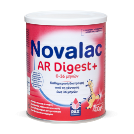 Novalac AR Digest+, Γάλα από την γέννηση έως 36 μηνών 400gr