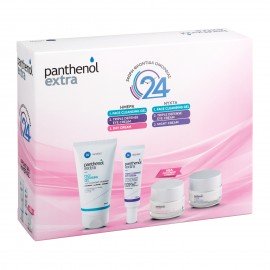 Panthenol Extra Set Face Cleansing Gel 150ml & Triple Defense Eye Cream 25ml & Day Cream SPF15 50ml & Night Cream 50ml