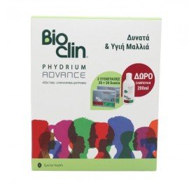 Bioclin Promo Phydrium Advance Kera 2 Συσκευασίες 30 + 30 Δισκία και ΔΩΡΟ Anti-loss Σαμπουάν 200ml