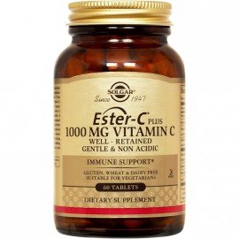 Solgar Ester-C Vitamin C 1000mg 60 Tablets