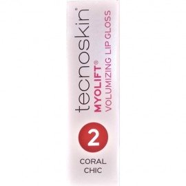 Tecnoskin Myolift Volumizing Lip Gloss 02-Coral Chic 6ml