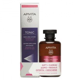 Apivita Tonic Hair Loss Lotion 150ml & Δώρο Womens Tonic Shampoo 250ml