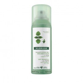Klorane Shampooing Sec a L Ortie Dry Shampoo with Nettle Oily Control Ξηρό Σαμπουάν με Τσουκνίδα για Λιπαρά Μαλλιά 50ml