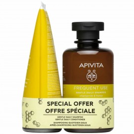 Apivita Special Offer Gentle Daily Shampoo 250ml & Conditioner 150ml