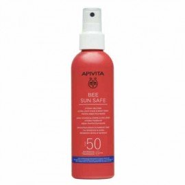 Apivita Bee Sun Safe Moisturizing Light Texture Spray for Face & Body SPF50 200ml