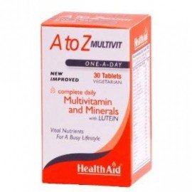 Health Aid A to Z Multivit 30 Vegetarian Tabs