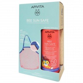 Apivita Bee Sun Safe Promo Ενυδατική Αντηλιακή Λοσιόν για Παιδιά SPF50 200ml + ΔΩΡΟ Παιδική Τσάντα Θαλάσσης με Δίχτυ