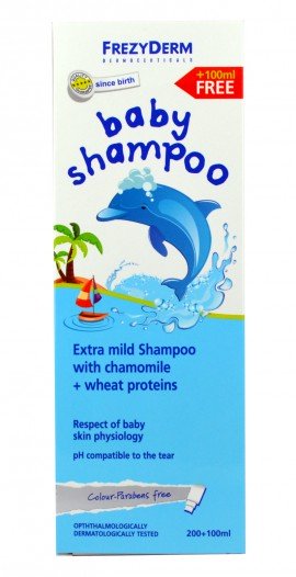 Frezyderm Baby Shampoo 200ml + 100ml FREE