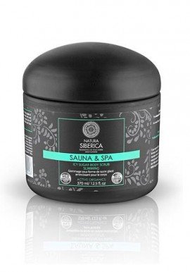 Natura Siberica  SAUNA & SPA Icy Sugar Body Scrub , Παγωμένο Scrub για Έντονη Σύσφιξη και Σμίλευση , 370 ml.